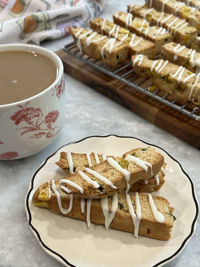 Mango Jalapeno Biscotti by Happy Bake Day