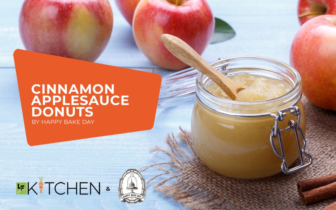 Cinnamon Applesauce Donuts