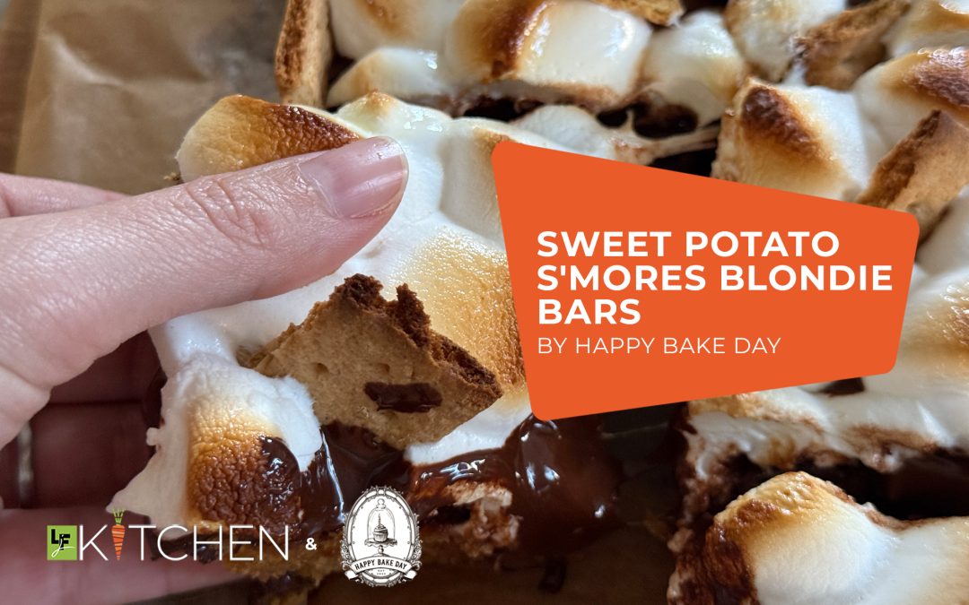 Sweet Potato S'mores Blondie Bars